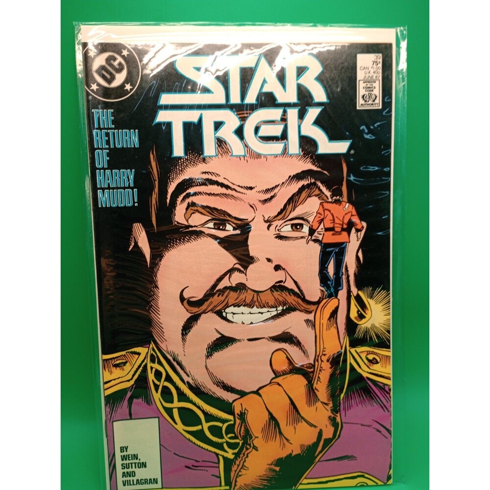 Star Trek DC Comic Book The Return Of Harry Mudd By Wein, Sutton And Villagran